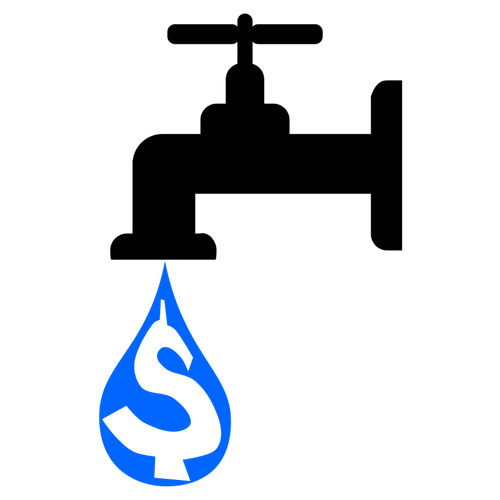 Water Cost Clipart