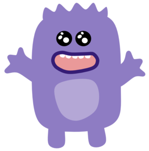 Purple Monster At Clker Vector Download Png Clipart
