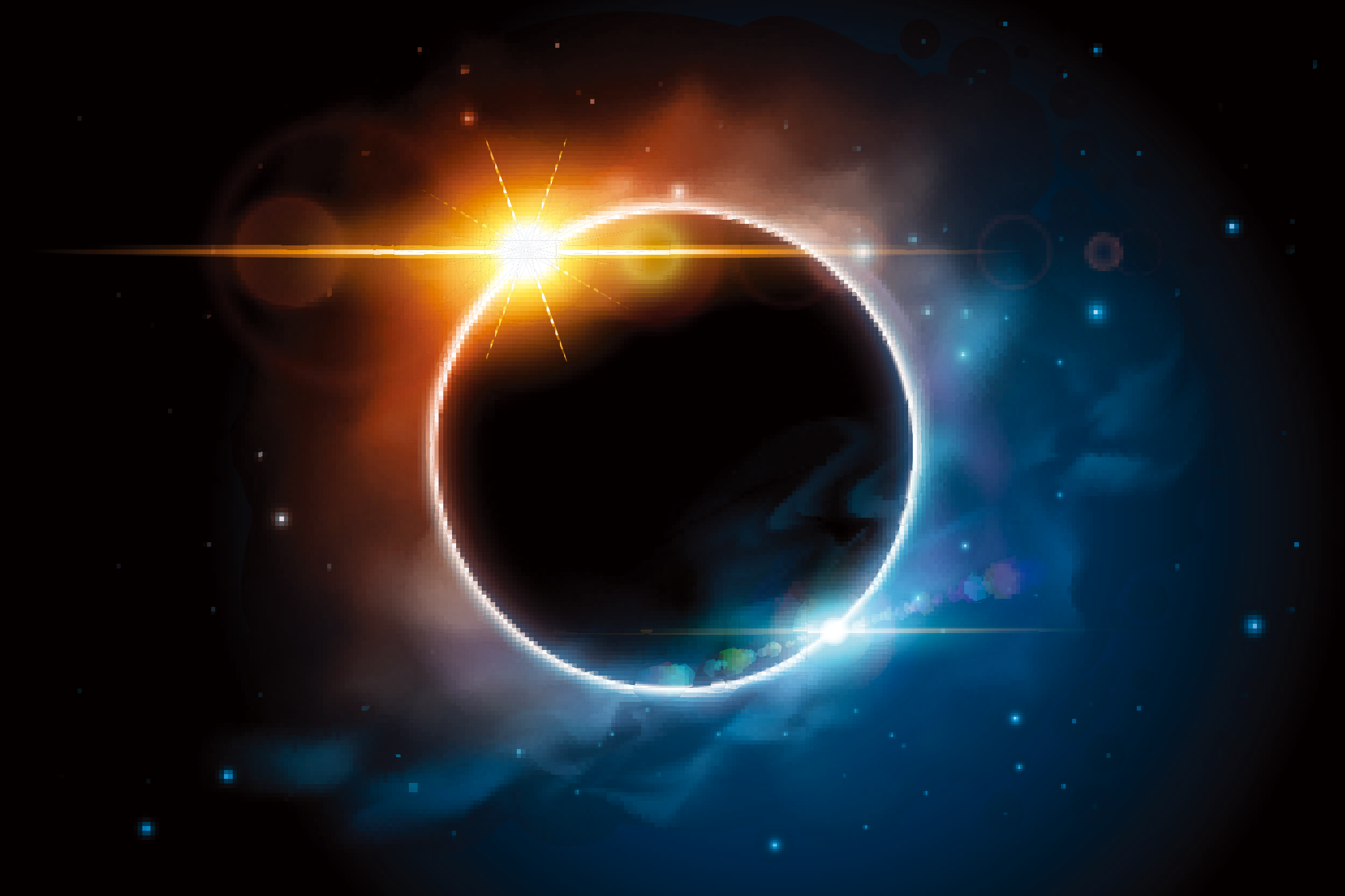 Shine Full August Of Abstract Eclipse Moon Clipart