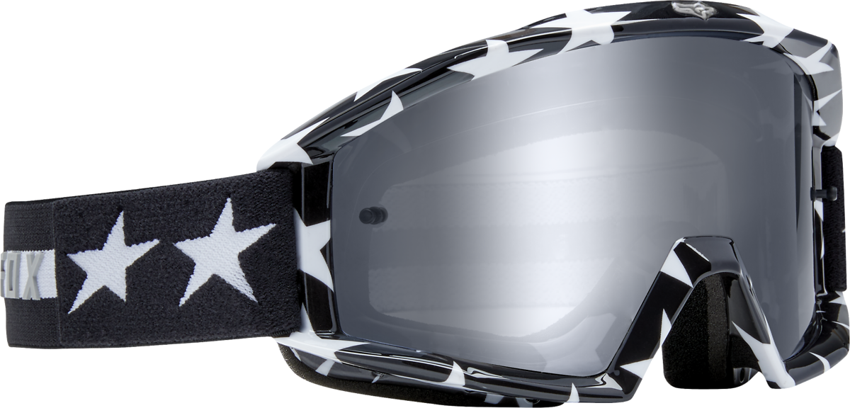 Race Goggle Fox Goggles Stripe Cota Main Clipart