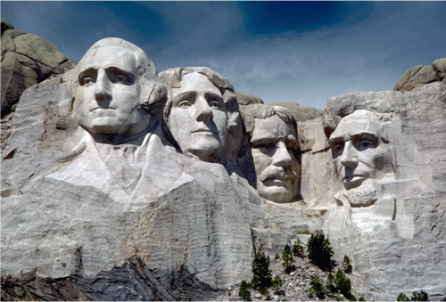 Mount Rushmore National Memorial Clipart