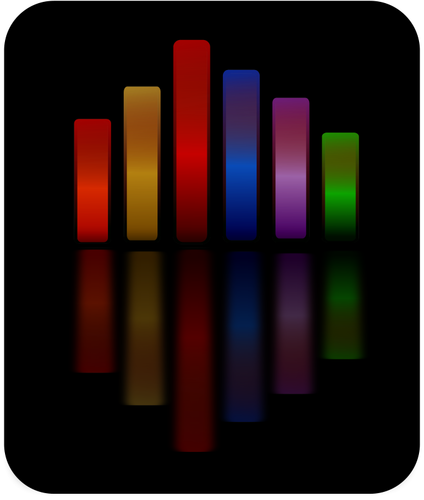 Simple Music Equalizer Clipart