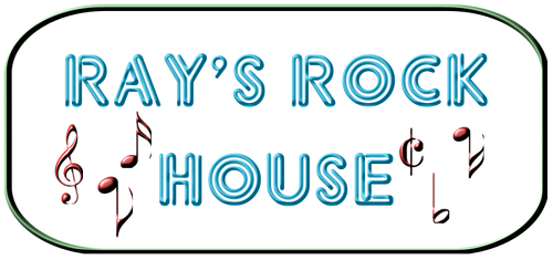 Ray'S Rock House Neon Sign Clipart