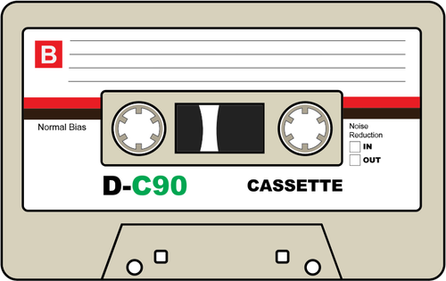 Cassette Illustration Clipart