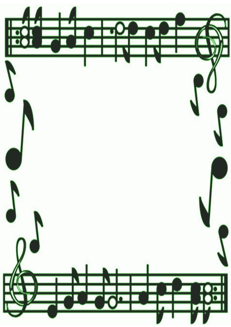 Music Note Border Images Free Download Png Clipart