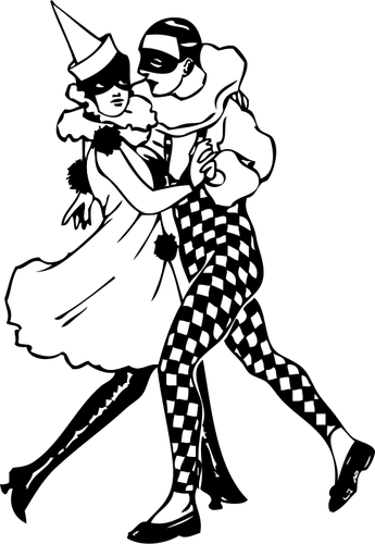 Couple Dancing Clipart