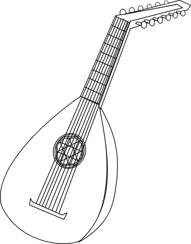 Of Lute Clipart