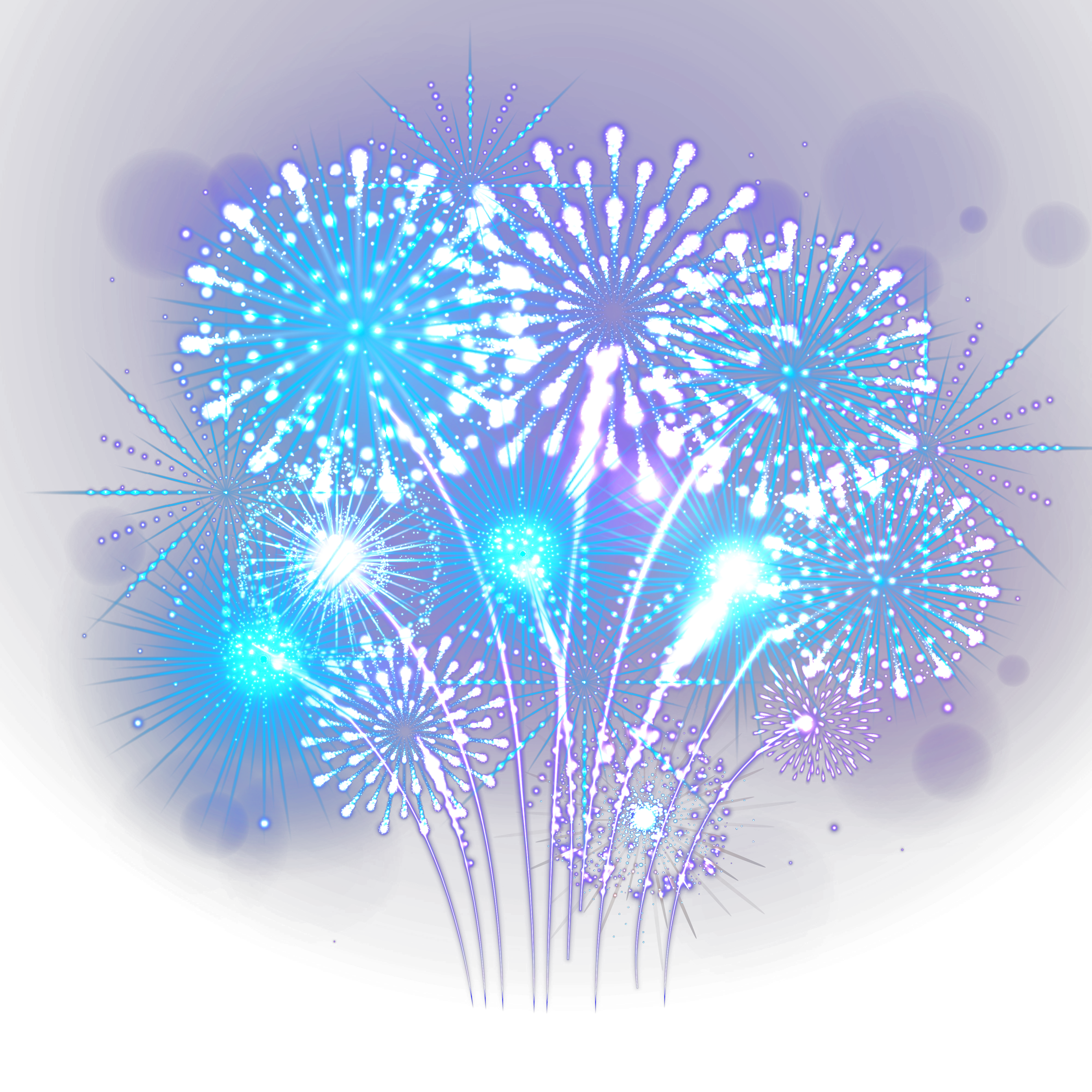 Blue Fireworks Flame Icon Free Clipart HQ Clipart
