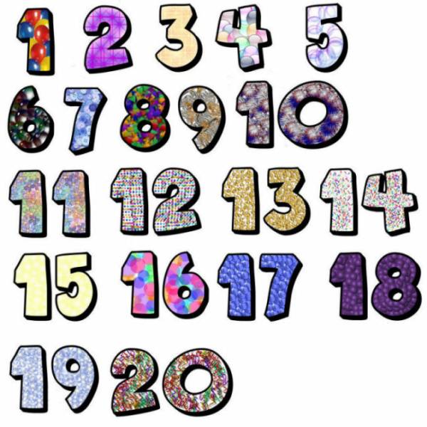 Clip Art Numbers Transparent Image Clipart