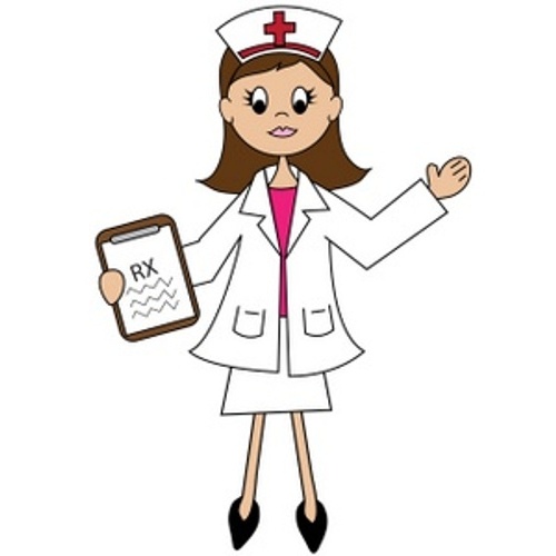 Nurse Black And White Images Png Image Clipart