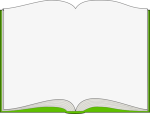 Open Book Vector In Open Office Drawing Clipart
