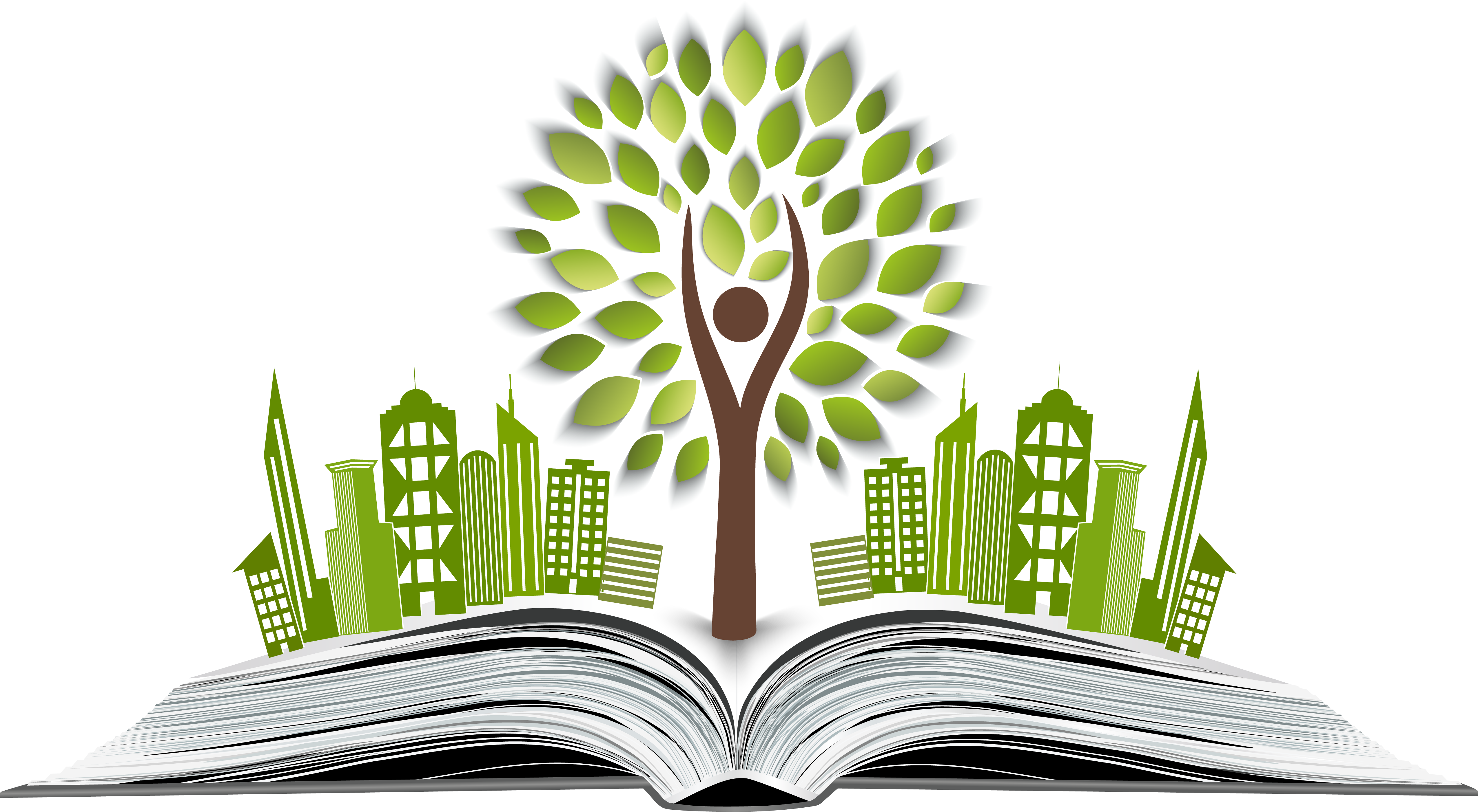 Vector Book Ecology Natural On Environment Environmental Clipart