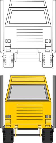 Tonka Toys Delivery Truck Clipart
