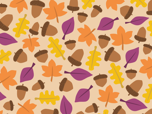 Fall Leaf Pattern Clipart