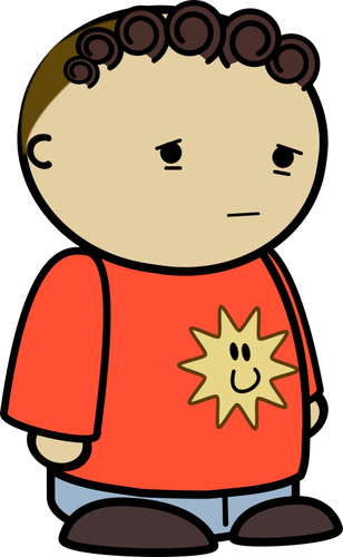 Disappointed Kid Clipart