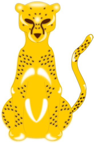 Of Drawn Yellow Leopard Clipart