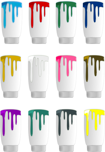 Image Of Paint Cans Clipart