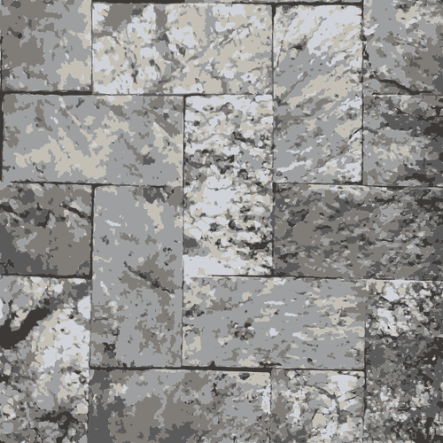 Marble And Brick Texture Floor Drawing Clipart