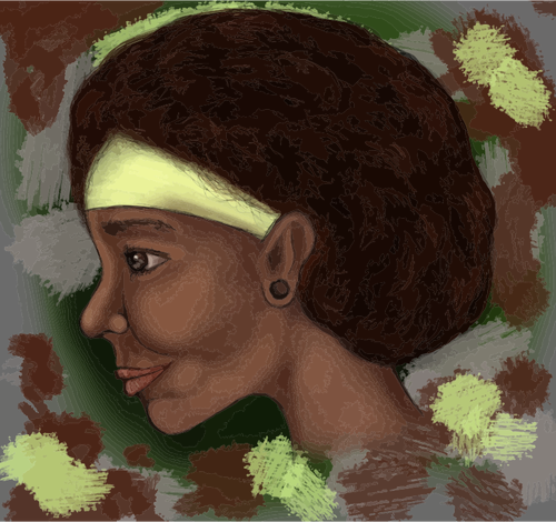 African Painting Clipart