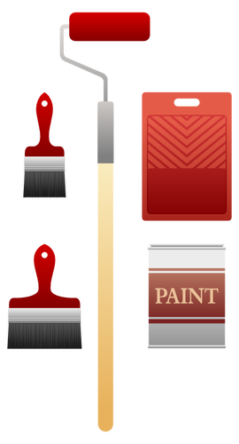 Paint Set Clipart