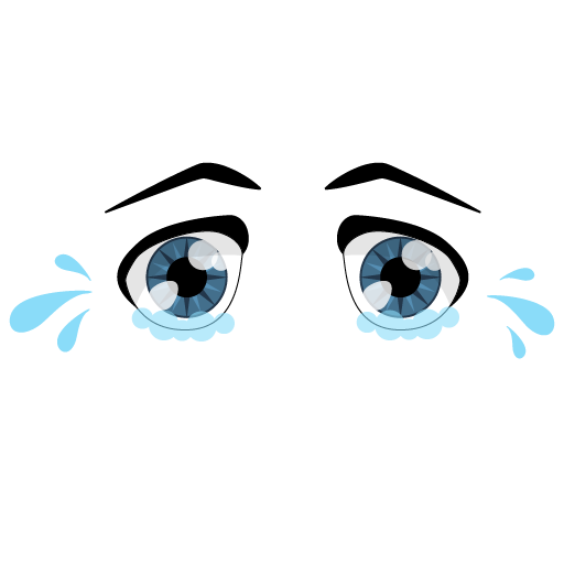 Draw Eye Drawing Tears Paper Dogs Clipart