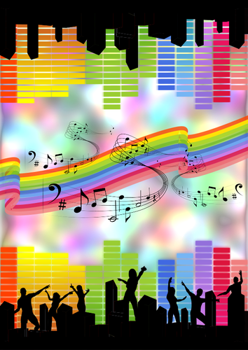 Music Theme Background Clipart