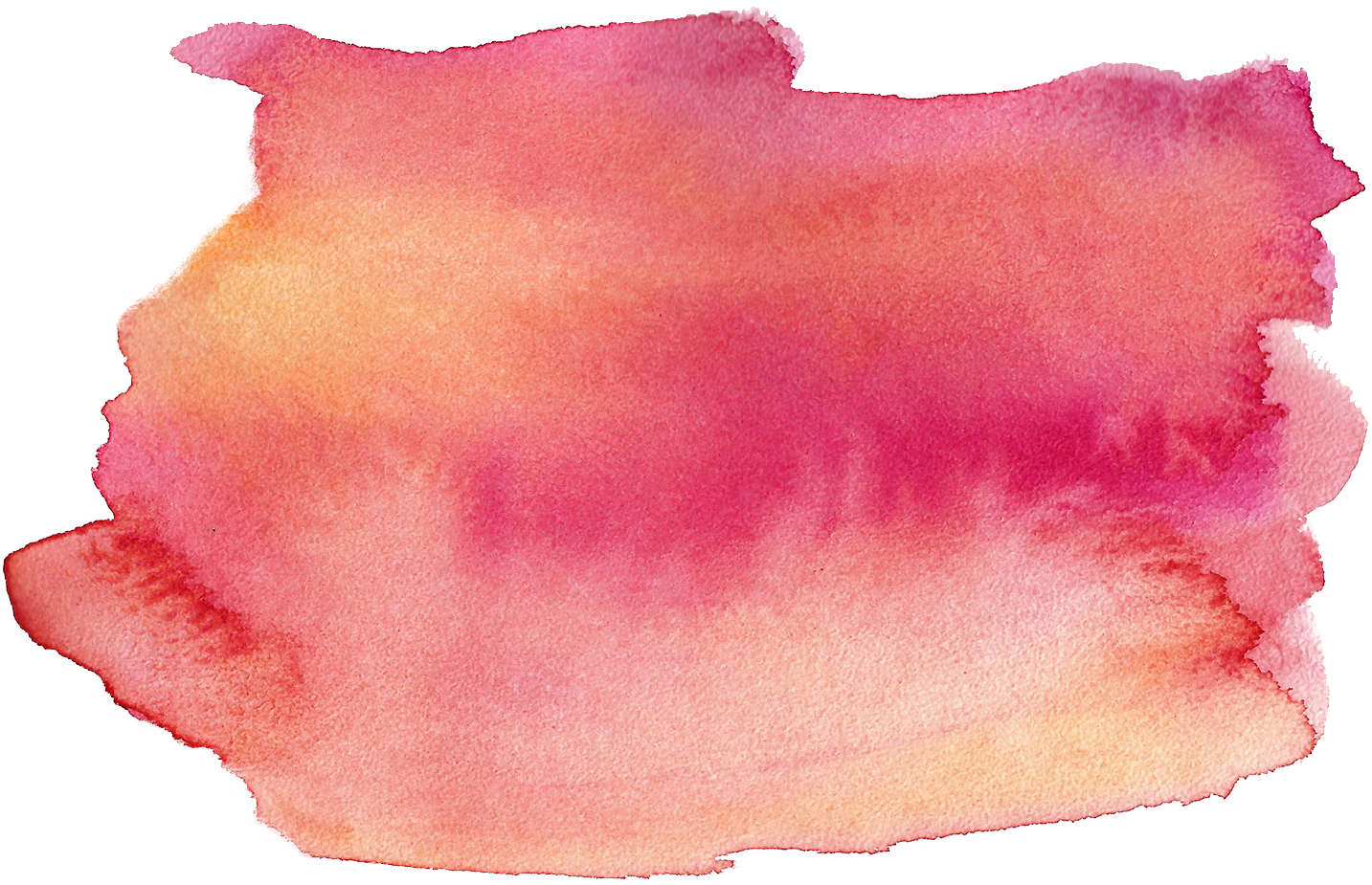 Pink Effect Watercolor Brush Painting Drawing Clipart