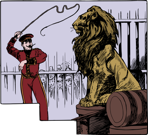 Lion Tamer Clipart