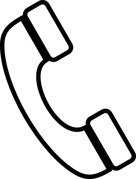 Mobile Phone Black And White Png Image Clipart