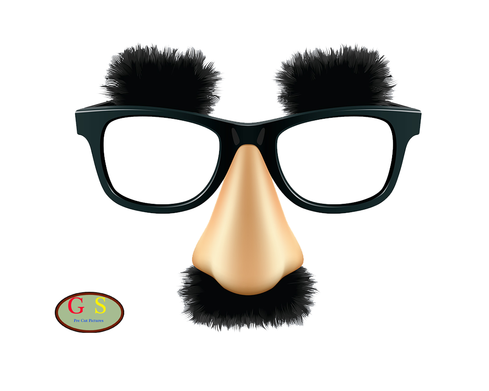 Carnival Photography Royalty-Free Disguise Groucho Glasses Stock Clipart