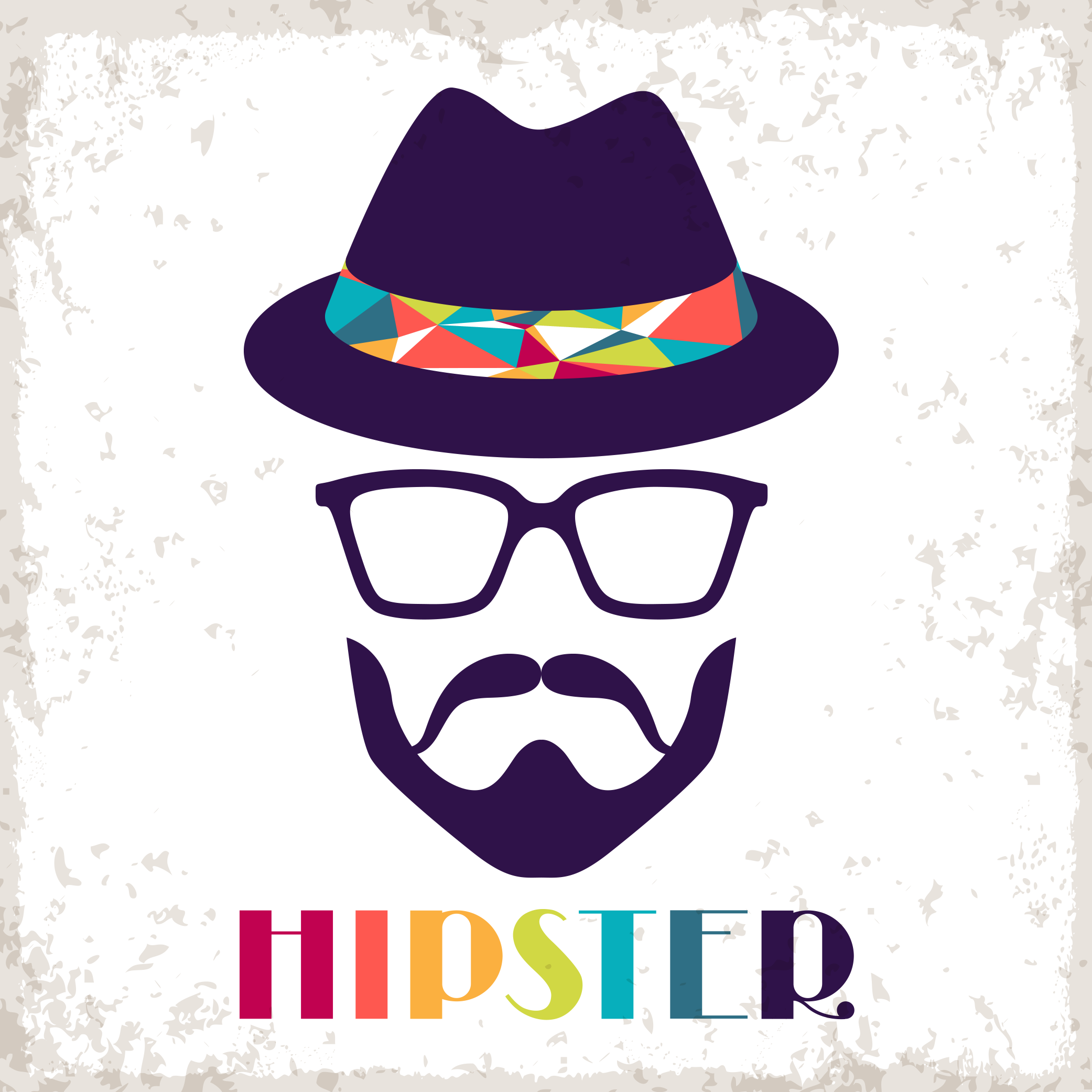 Uncle Style Hipster Retro Avatar Free Transparent Image HD Clipart