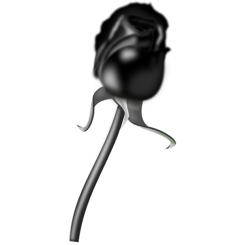 Black Rose Graphic Effects Clipart