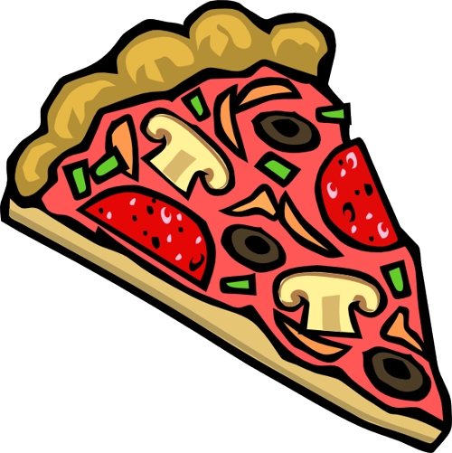 Pizza Black And White Images Png Images Clipart