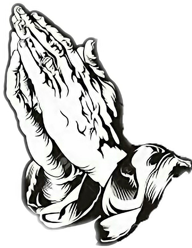 Praying Prayer Drawing Others Hands Free Transparent Image HD Clipart
