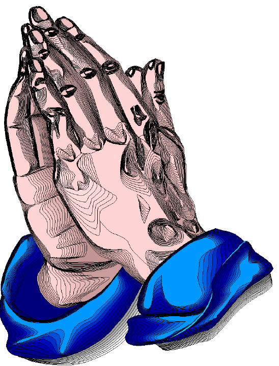 Clip Art Of Praying Hands Images Clipart