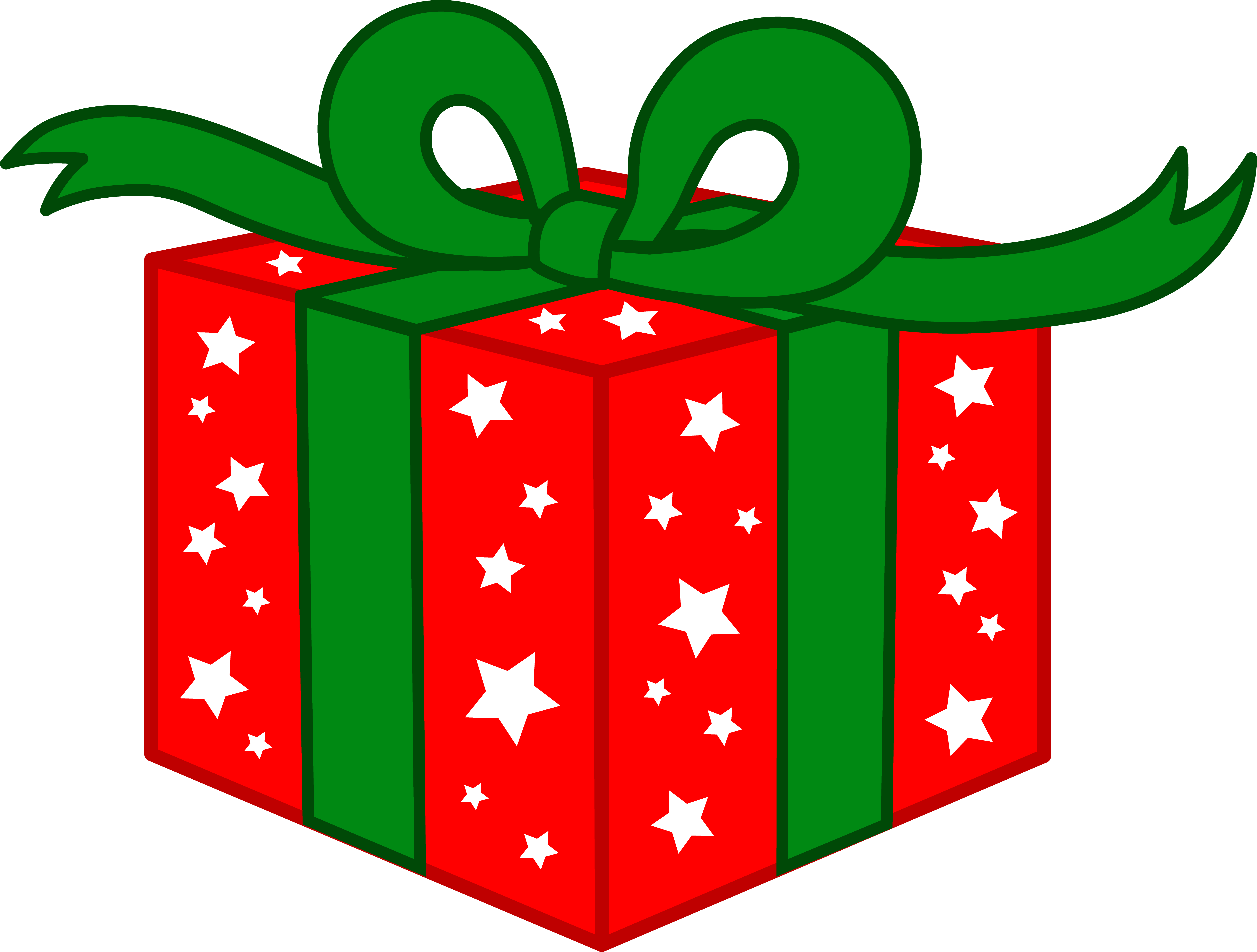 Present Black And White Free Download Clipart