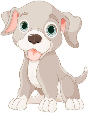 Clip Art Grey Puppy Dog Pictures Of Clipart
