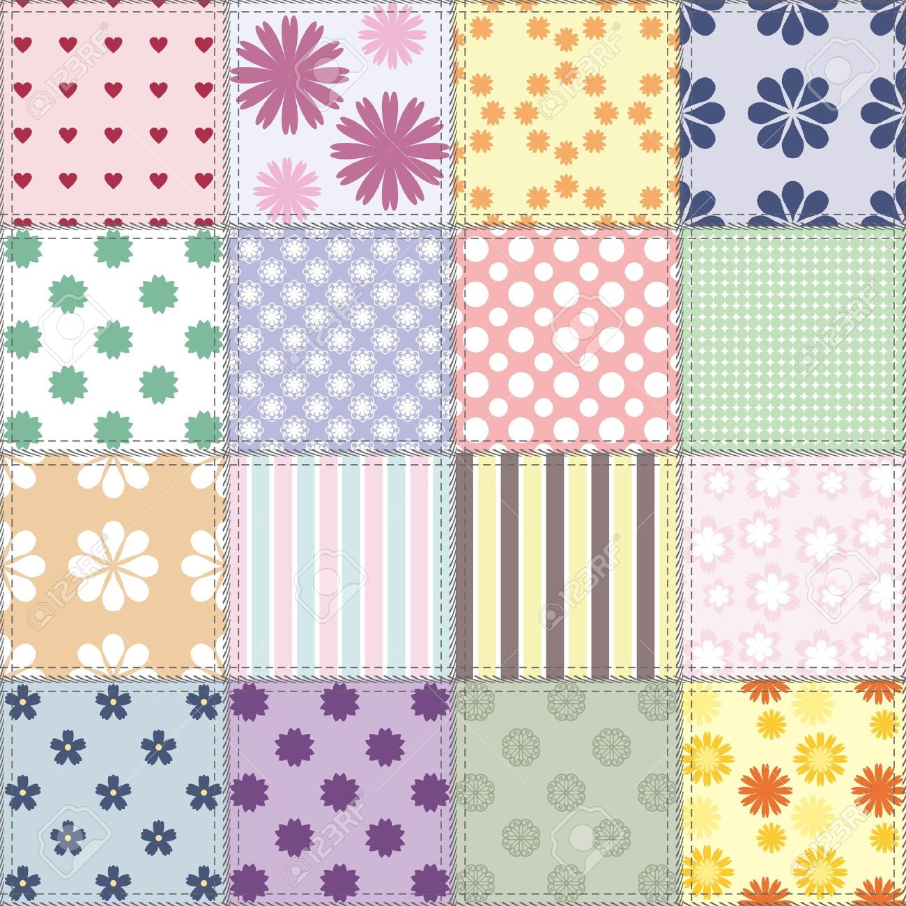 Quilt Parchwork Clipground Download Png Clipart