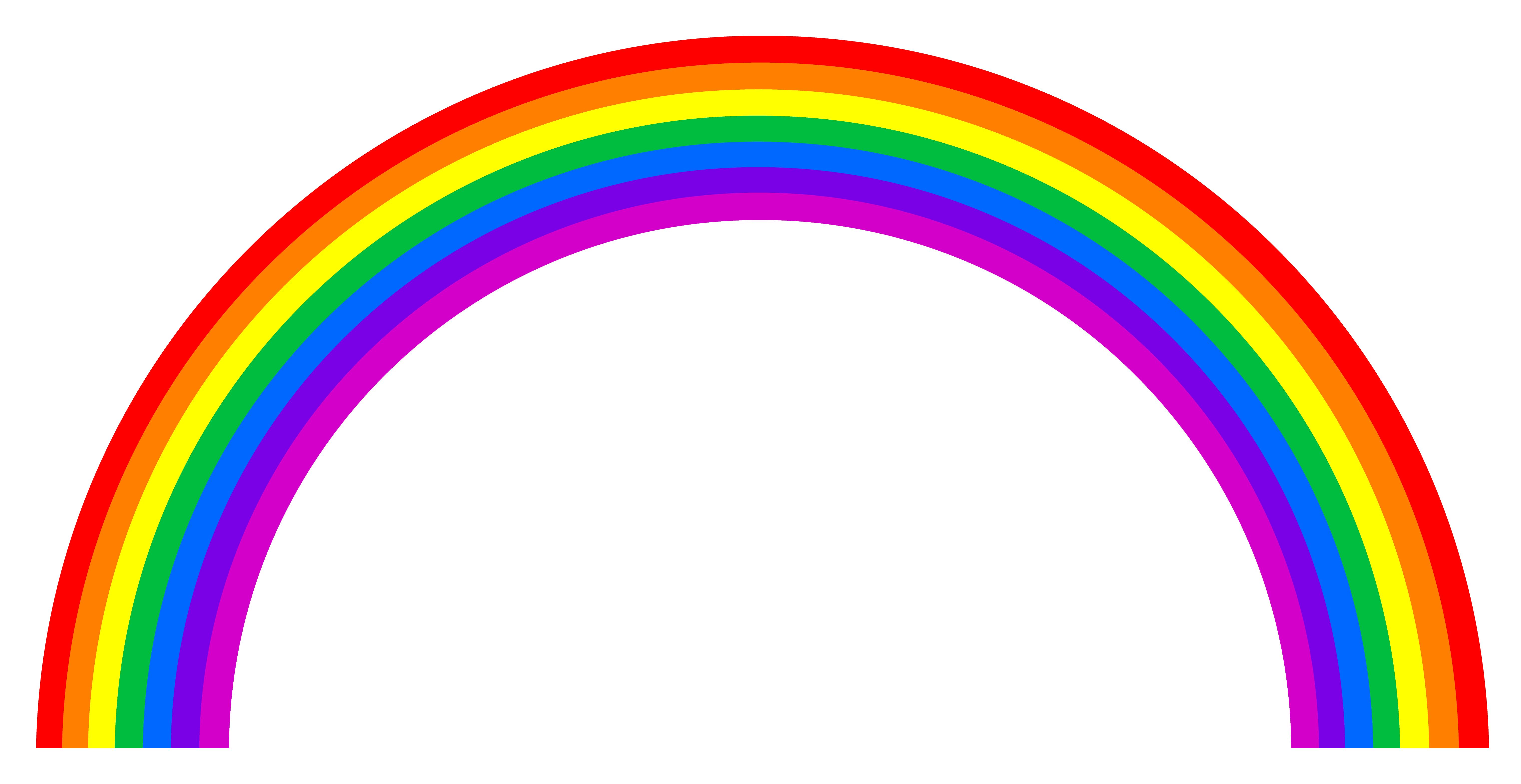 Rainbow Black And White Images Hd Photo Clipart