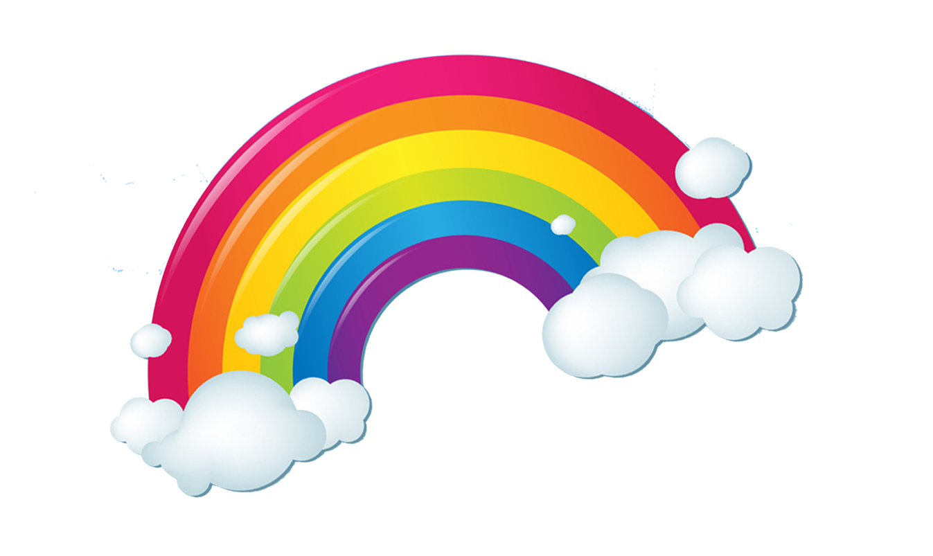 Rainbow Clouds Cloud Iridescence Free Transparent Image HD Clipart
