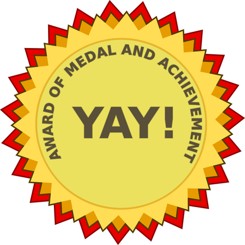 Award Of Achievement Clipart