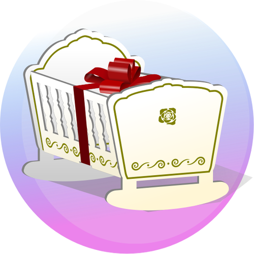 Cradle Gift Clipart