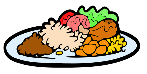 Meal Plate Clipart