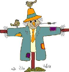 Scarecrows On Fall Scarecrows Scarecrow Crafts And Clipart