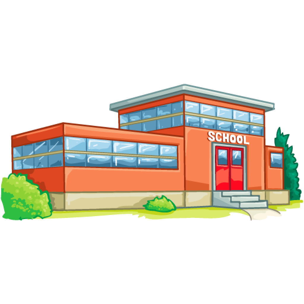 Building Picture School District Of National High Clipart