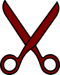 Red Scissors At Vector Hd Photo Clipart