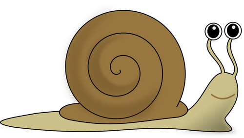 Of Brown Snail Clipart