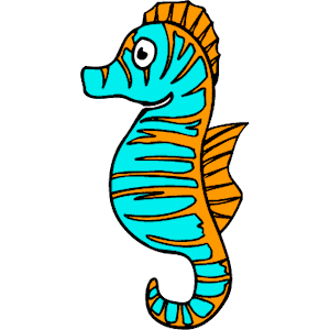 Sea Life Seahorse Seahorse Image Cartoon Clipart
