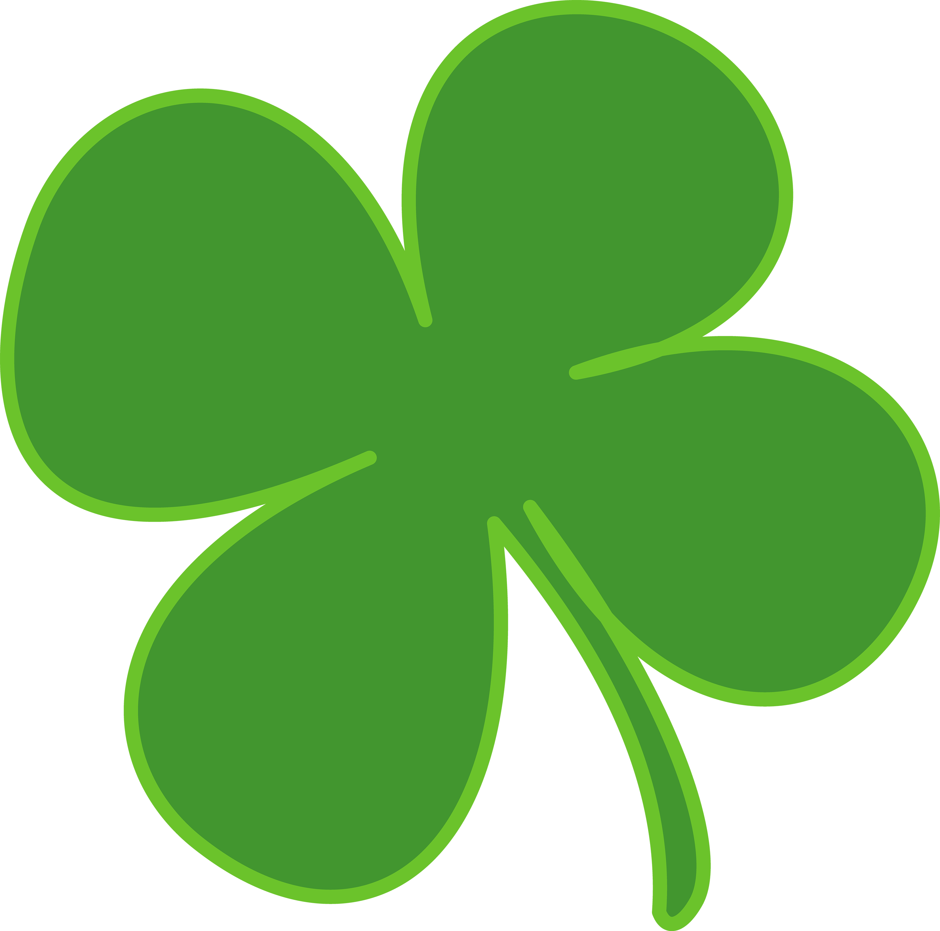 Clover Ireland Shamrock Patricks Shamrocks Saint Day Clipart