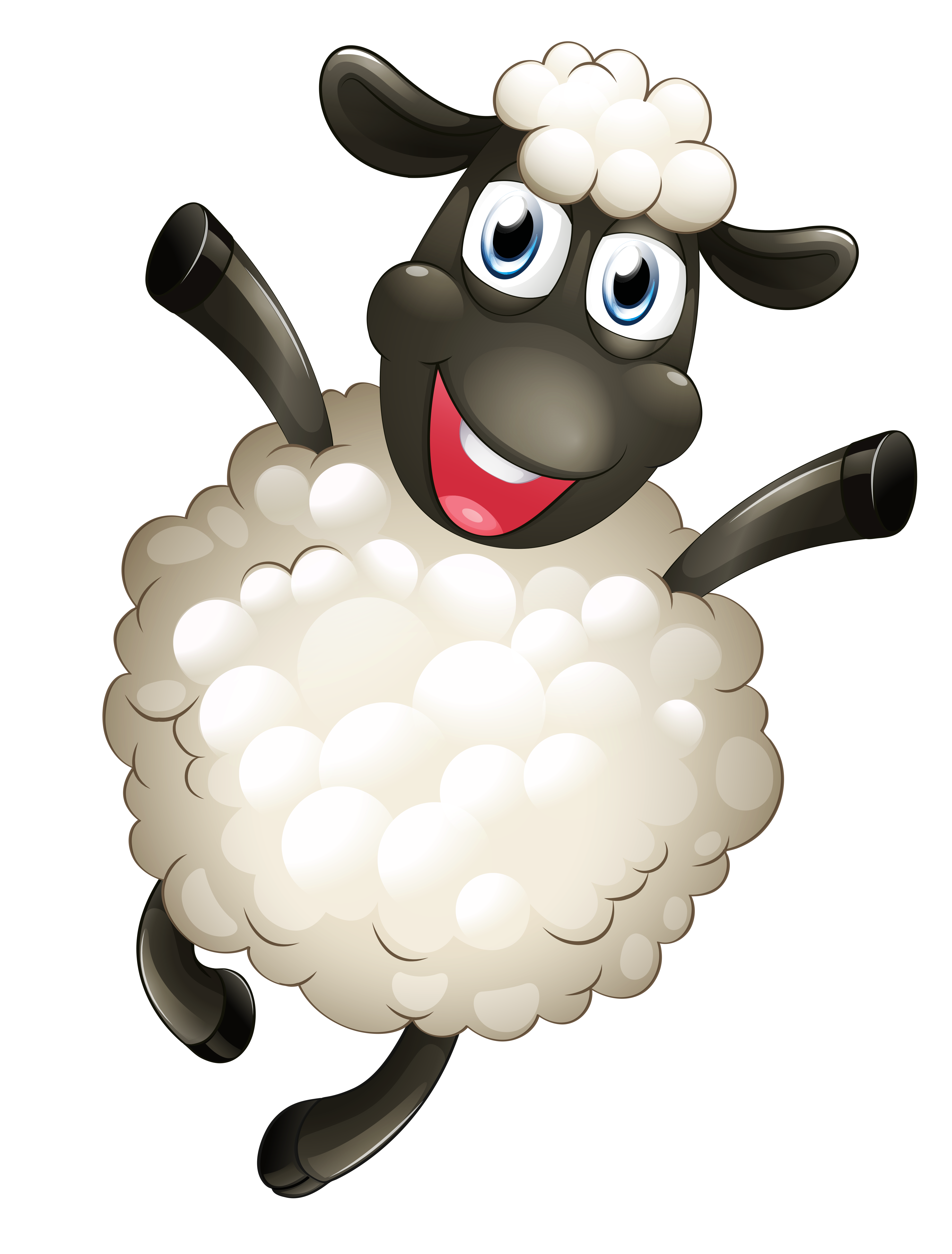 Sheep Sticker Cartoon Free Download Image Clipart